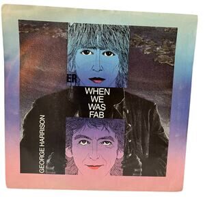 George Harrison When We Was Fab / Zig Zag 1987 Dark Horse 7-28131 45rpm w PS VG+